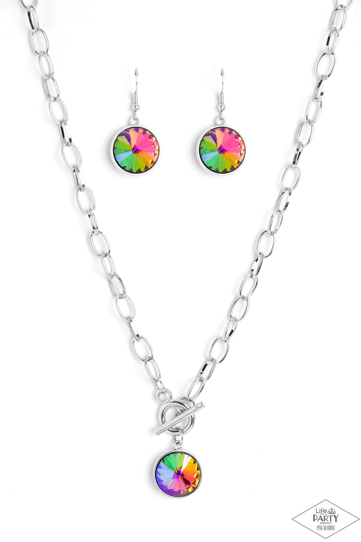 Paparazzi Accessories She Sparkles On - Multi Necklace