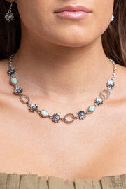 Paparazzi Accessories Casablanca Chic - Blue Necklace
