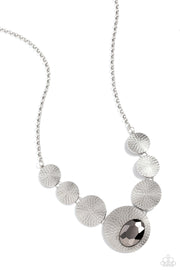 Paparazzi Accessories EDGY or Not - Silver Necklace