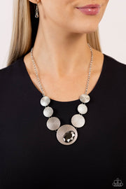 Paparazzi Accessories EDGY or Not - Silver Necklace