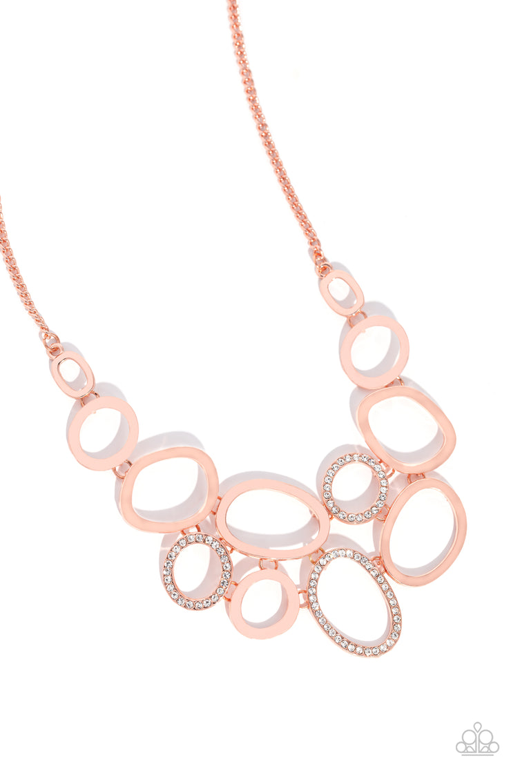 Paparazzi Accessories Limelight Lead - Copper Necklace