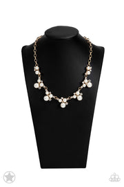Paparazzi Accessories Toast To Perfection Gold Necklace Set