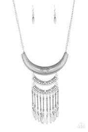 Paparazzi Accessories Eastern Empress - Silver Necklace