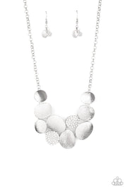 Paparazzi Accessories A Hard LUXE Story White Necklace Set