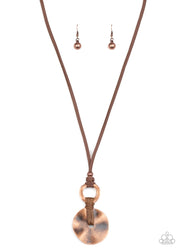 Paparazzi Accessories Nautical Nomad Copper Necklace Set