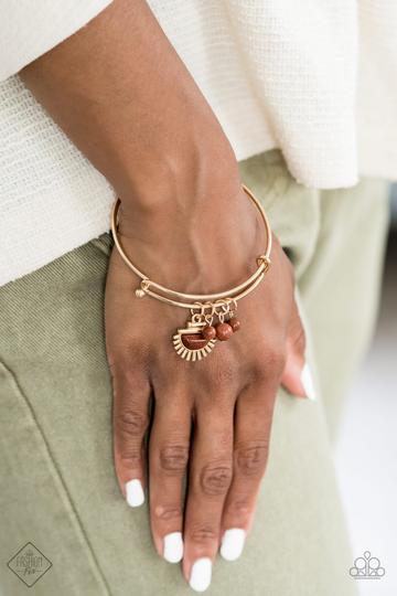 Paparazzi Accessories Mind, Body, and SOL - Gold Bracelet