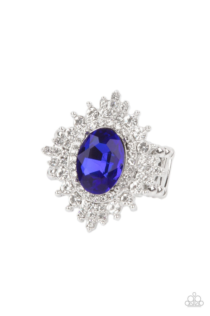 Paparazzi Accessories Five-Star Stunner Blue Ring