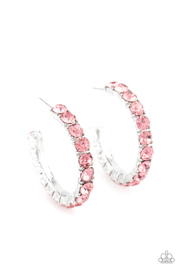 Paparazzi Accessories CLASSY is in Session - Pink Earrings