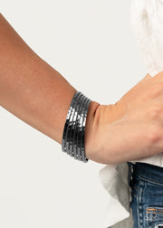 Paparazzi Accessories BAUBLE-Headed Black Bracelet
