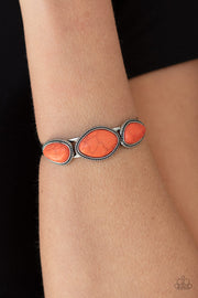 Paparazzi Accessories Stone Solace Orange Bracelet