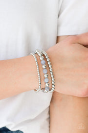 Paparazzi Accessories Always On The Glow Silver Bracelet